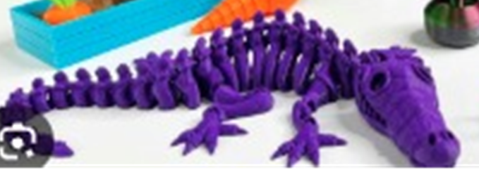 3D Printed Dinosaur figurine