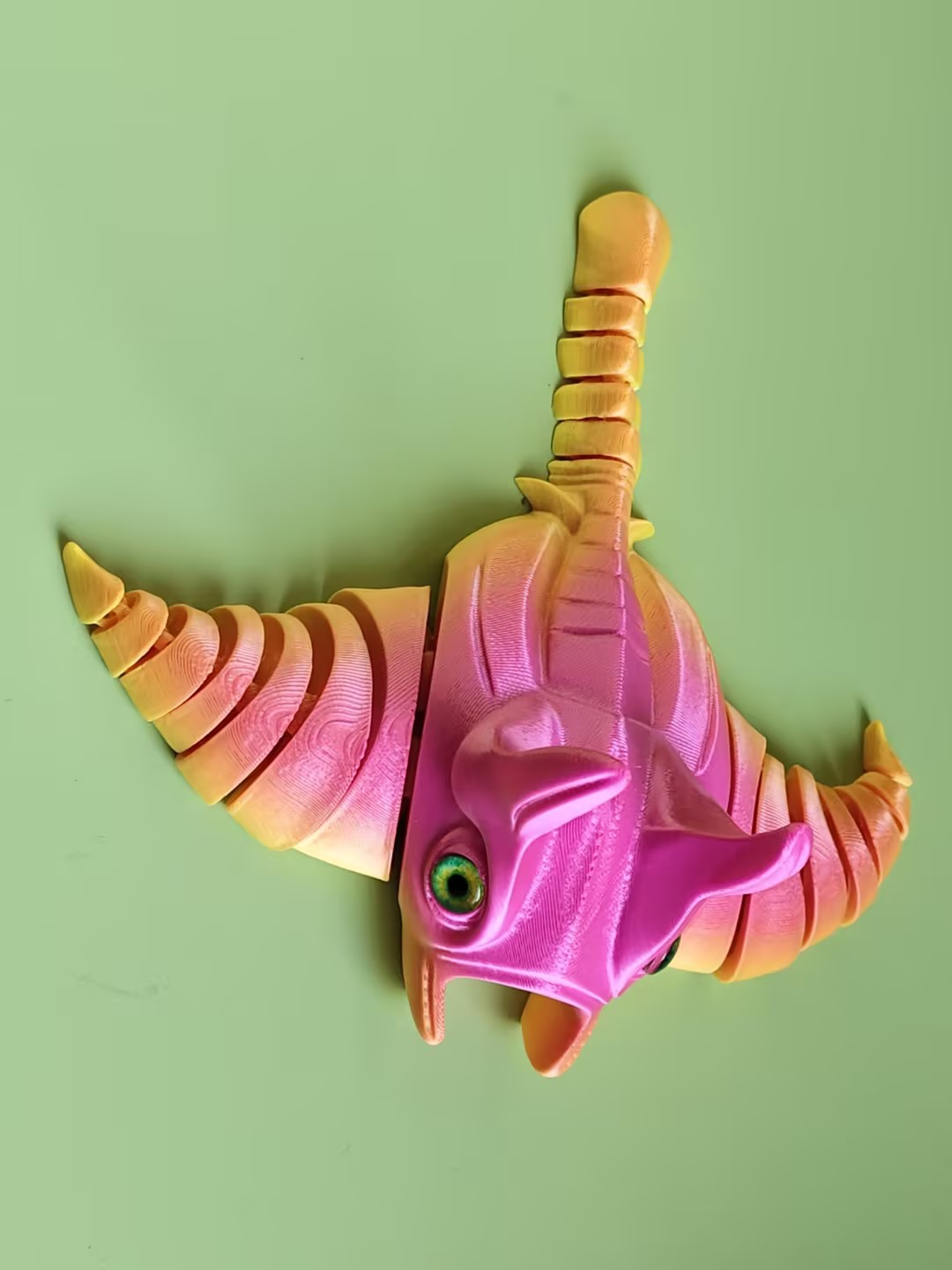 3D Printed Manta Ray figurine
