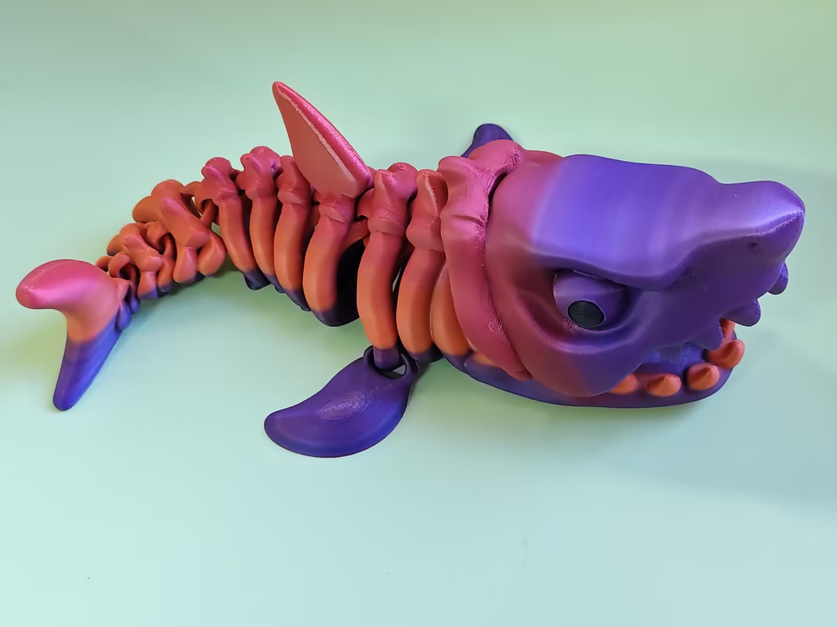 3D Printed Shark figurine