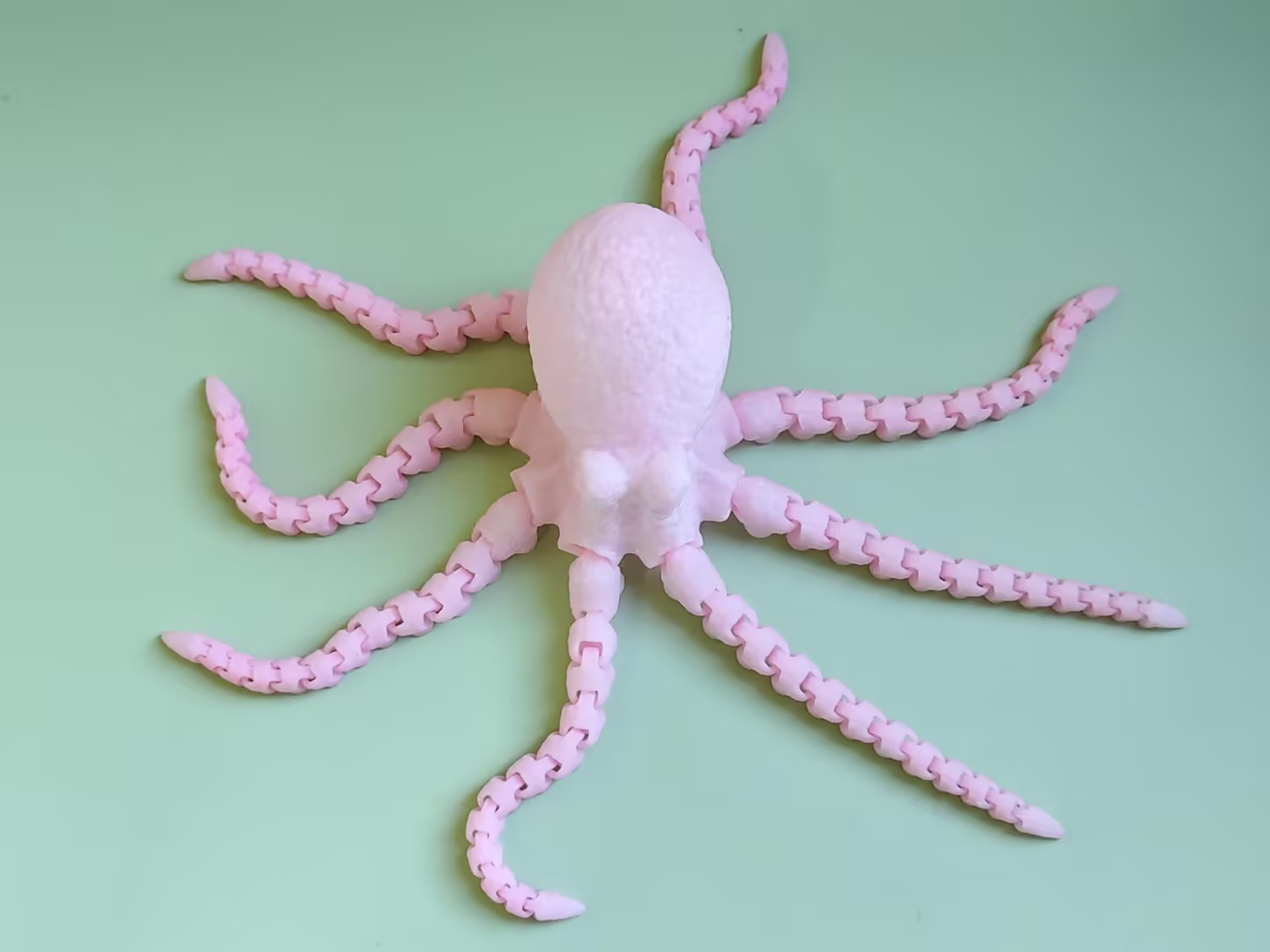 3D Printed octopus figurine