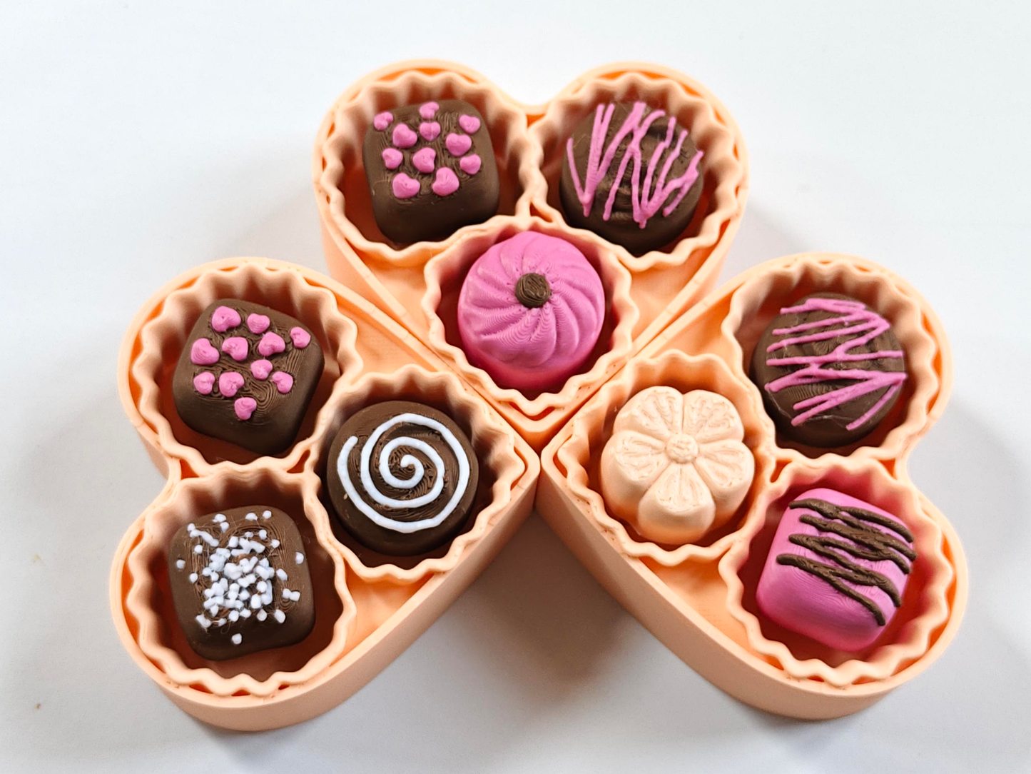 3D-printed Chocolate Gift Box Ornament