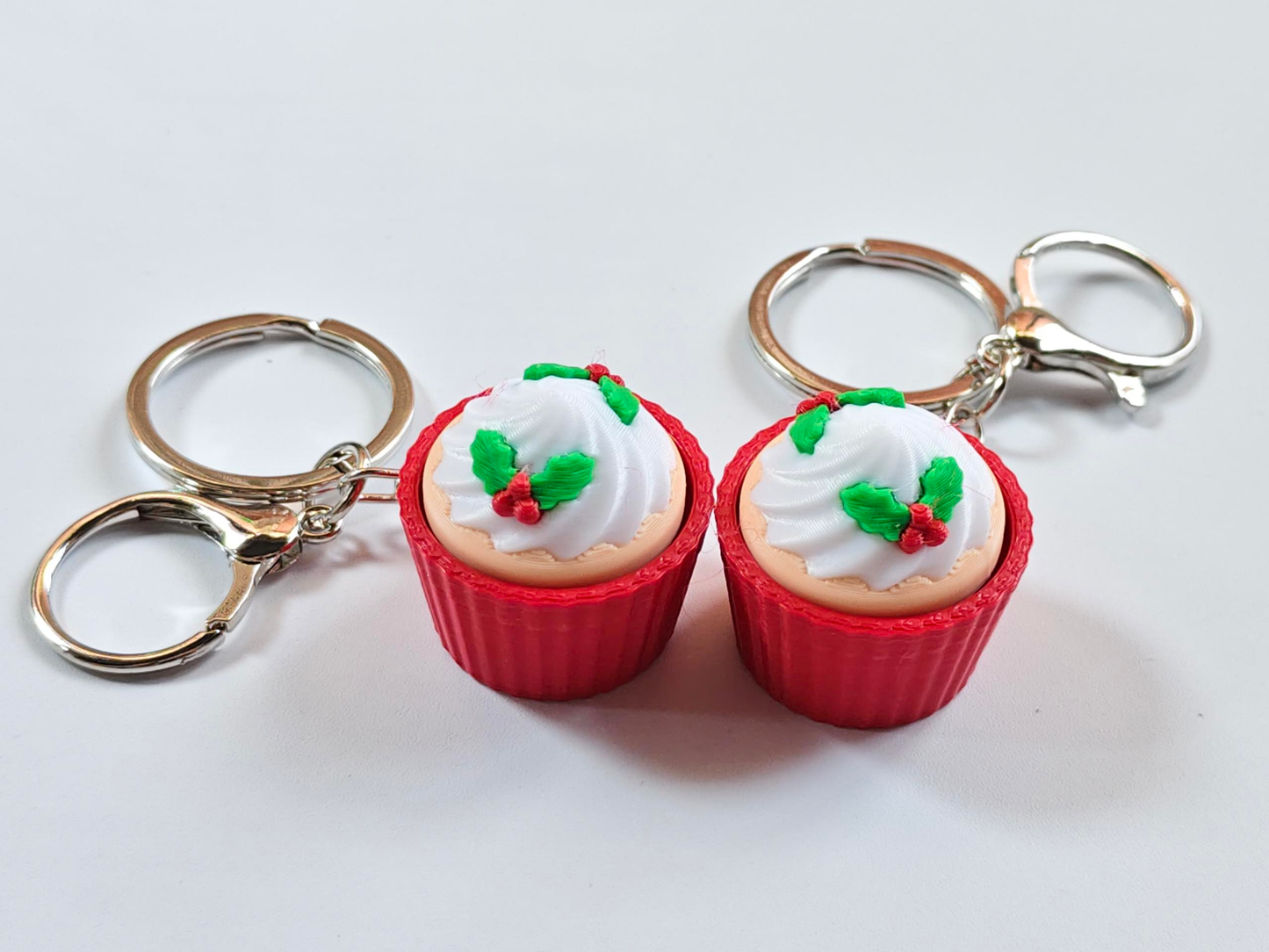 3D-printed Cupcake Keychain