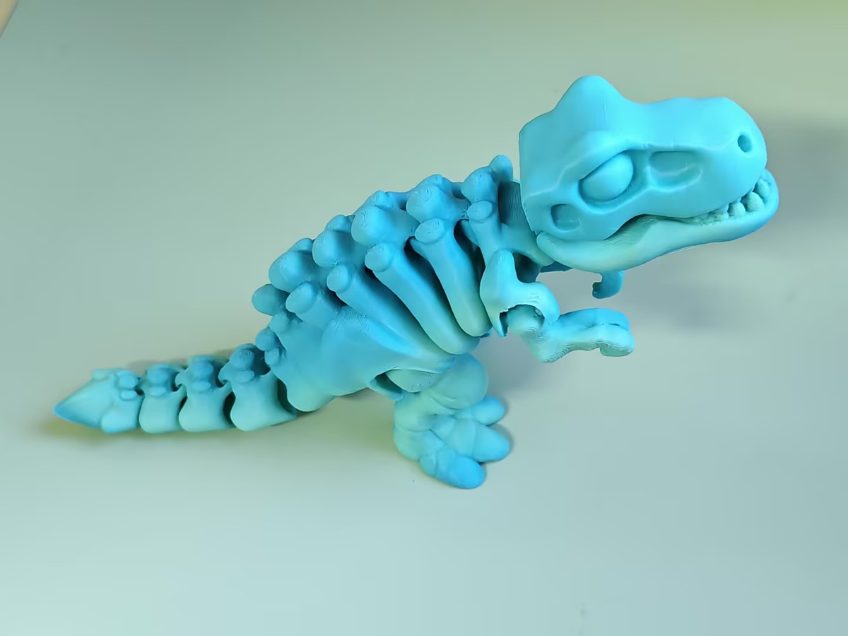 3D Printed Dinosaur figurine