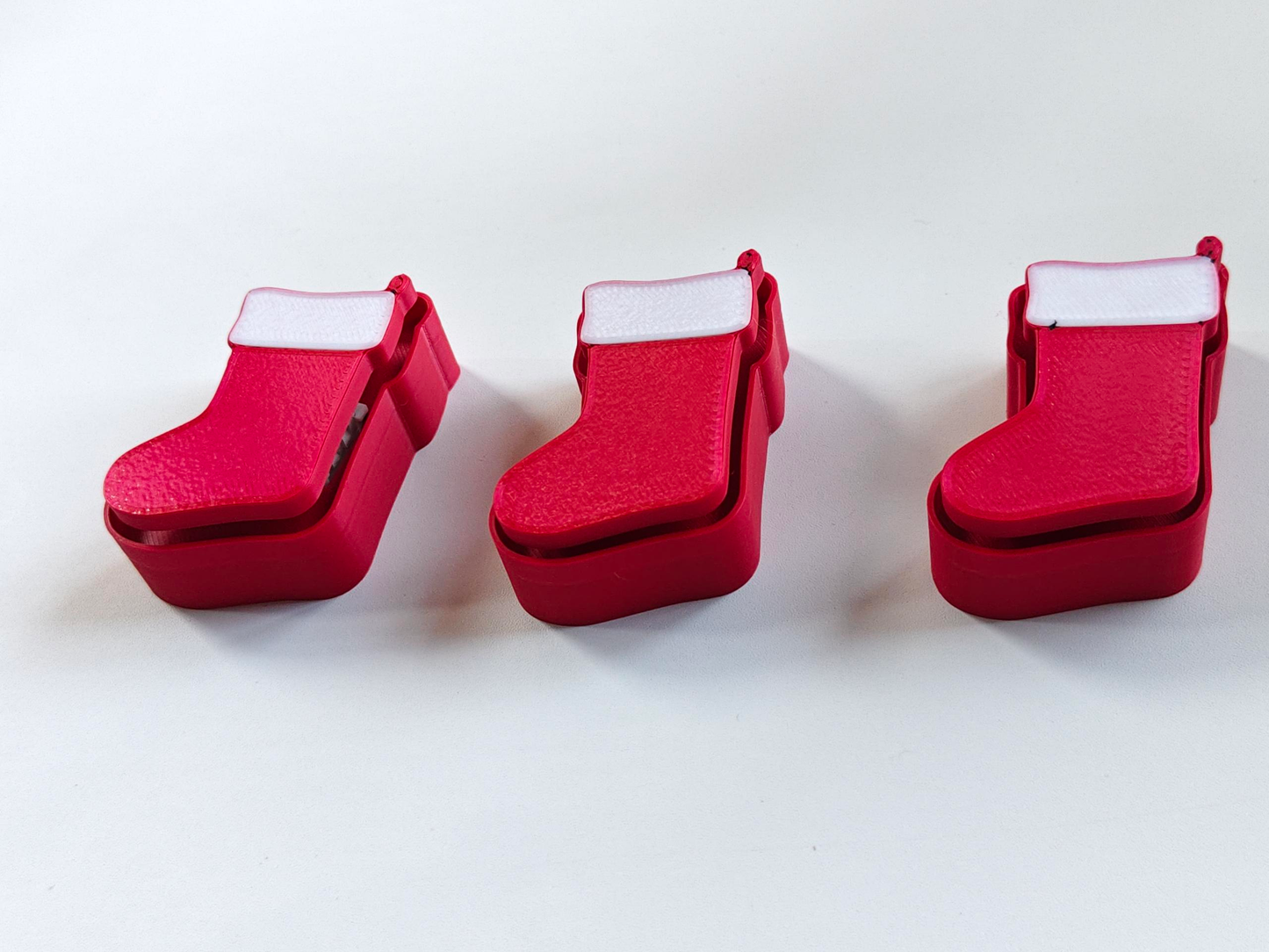 3D-printed Christmas Stocking Ornament