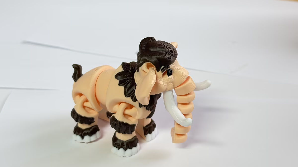 3D Printed Elephant figurine