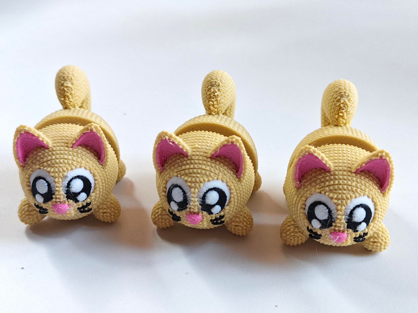 3D-printed Cat Ornament