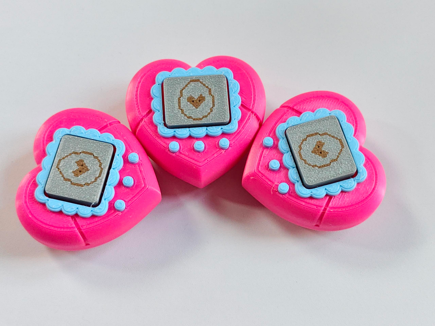 3D-printed Heart-shaped Electronic Ornament