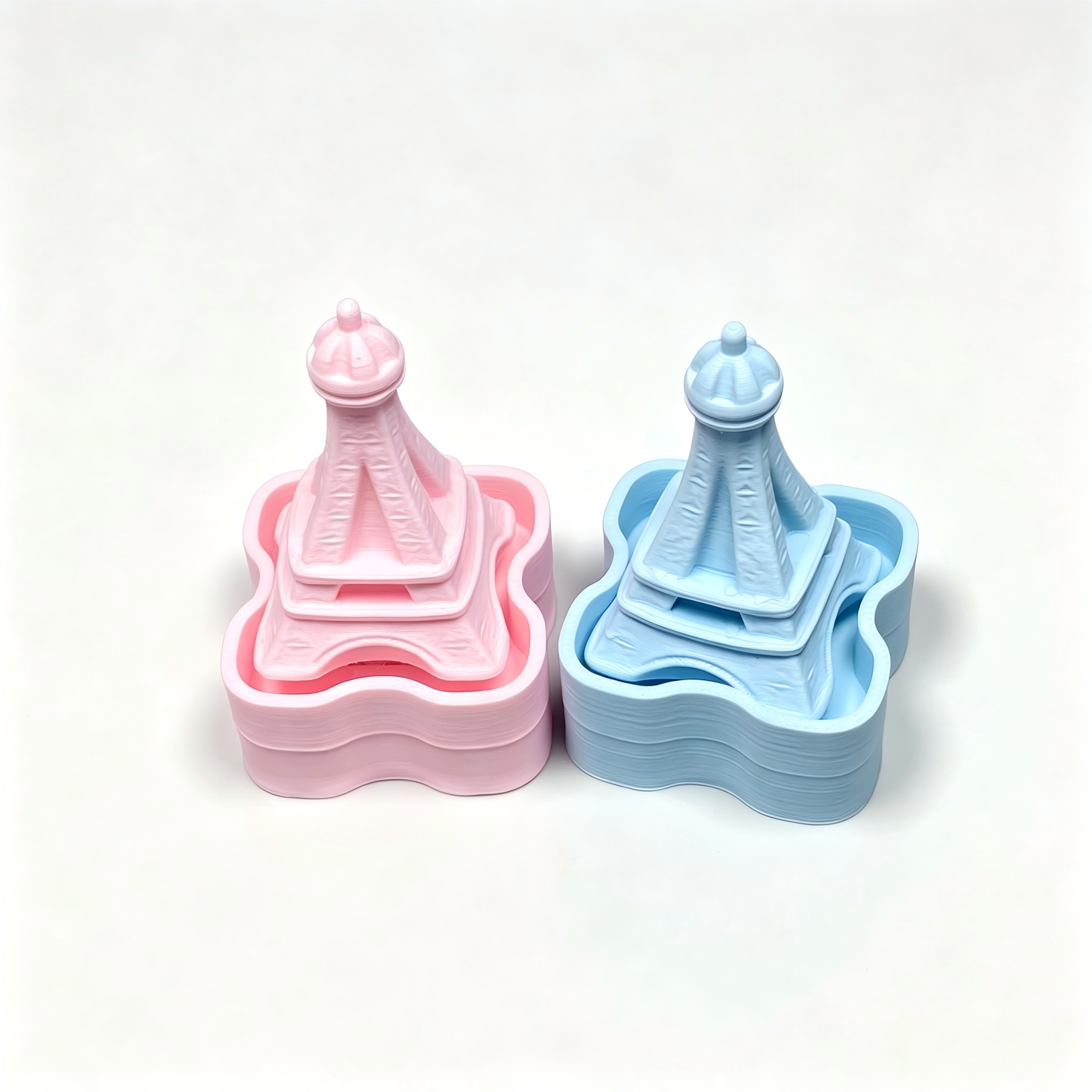 3D Printed Tower Button Clicker Toy