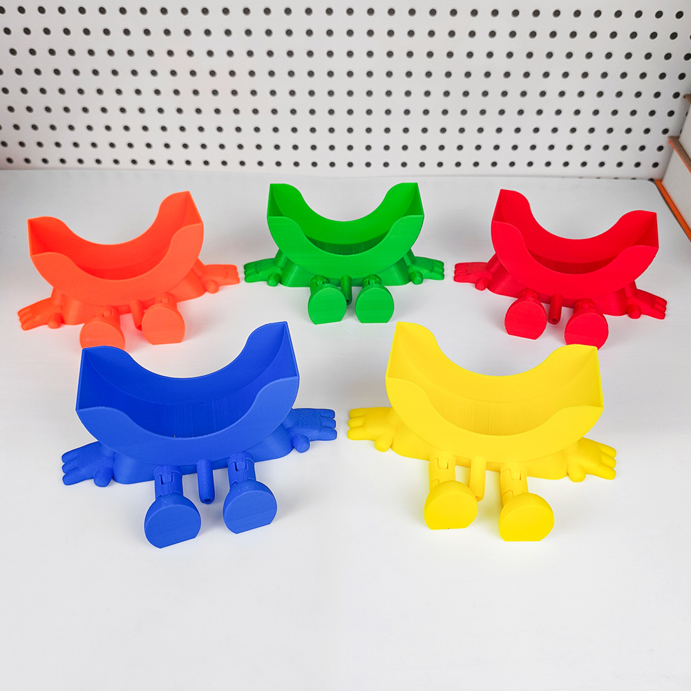 3D printed draining storage rack