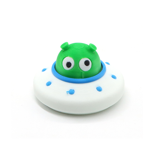 3D-Printed "Silly Spaceship" Clicker