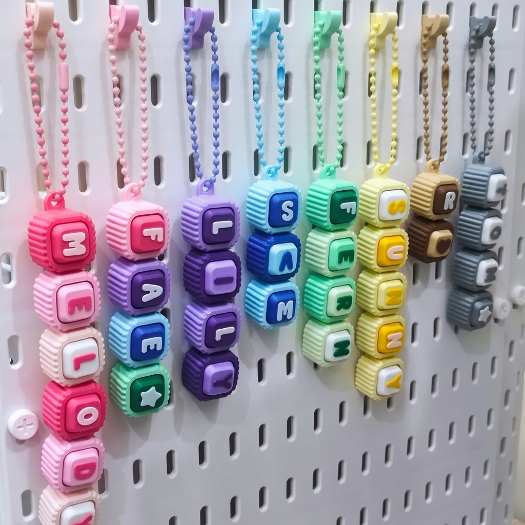 3D Printed Keyboard Letters and Names DIY Customization
