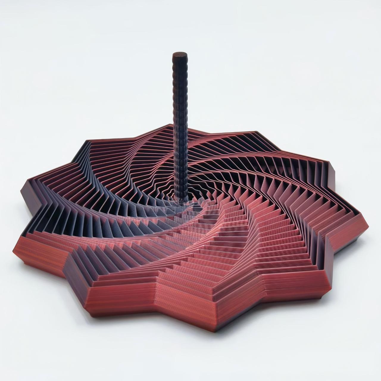 3D-Printed Spiral Fidget Toy