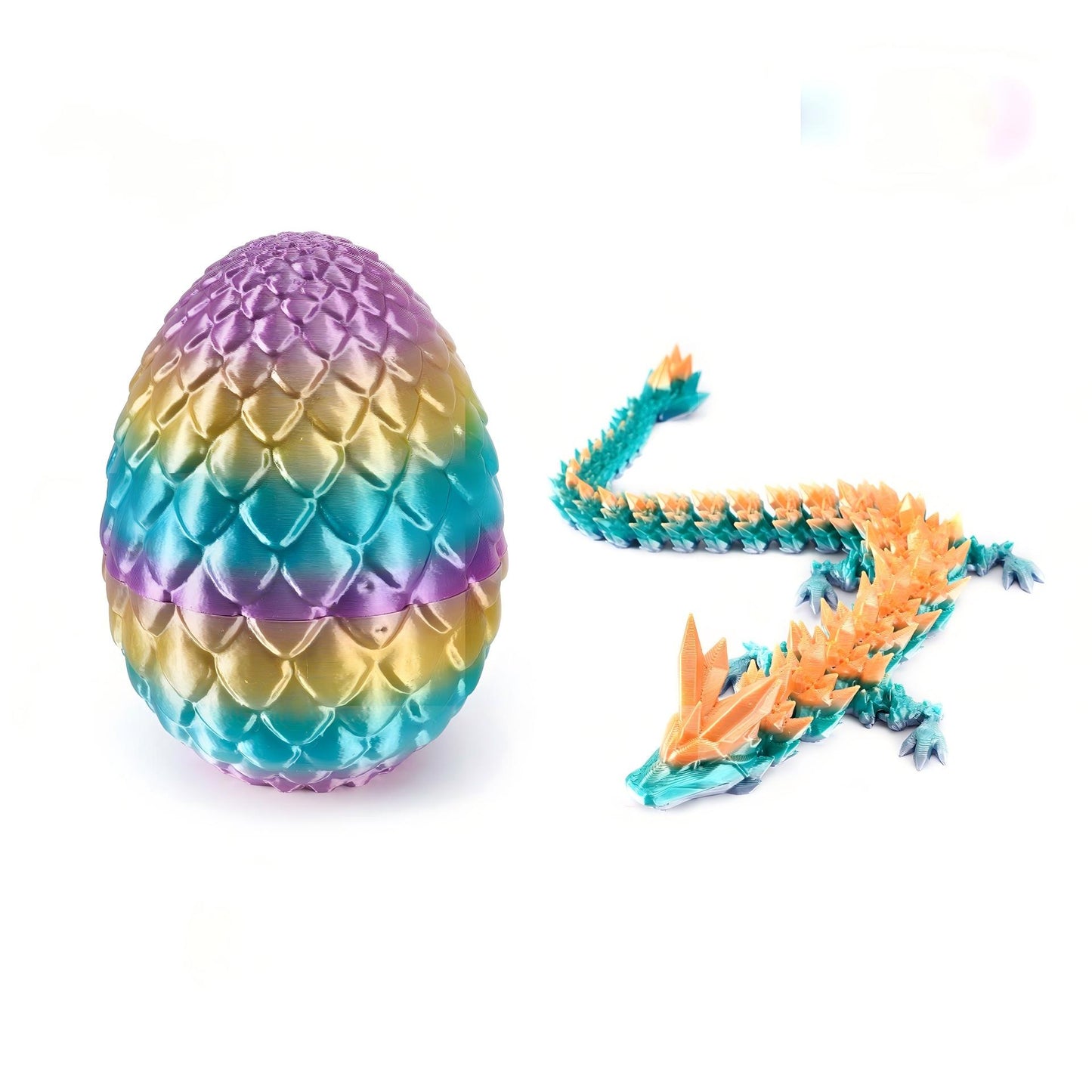 3D-Printed Dragon Egg Divine Dragon Toy Set