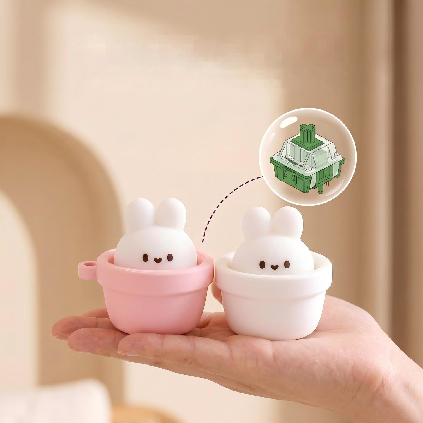 3D Printed Potted Plant Clicker