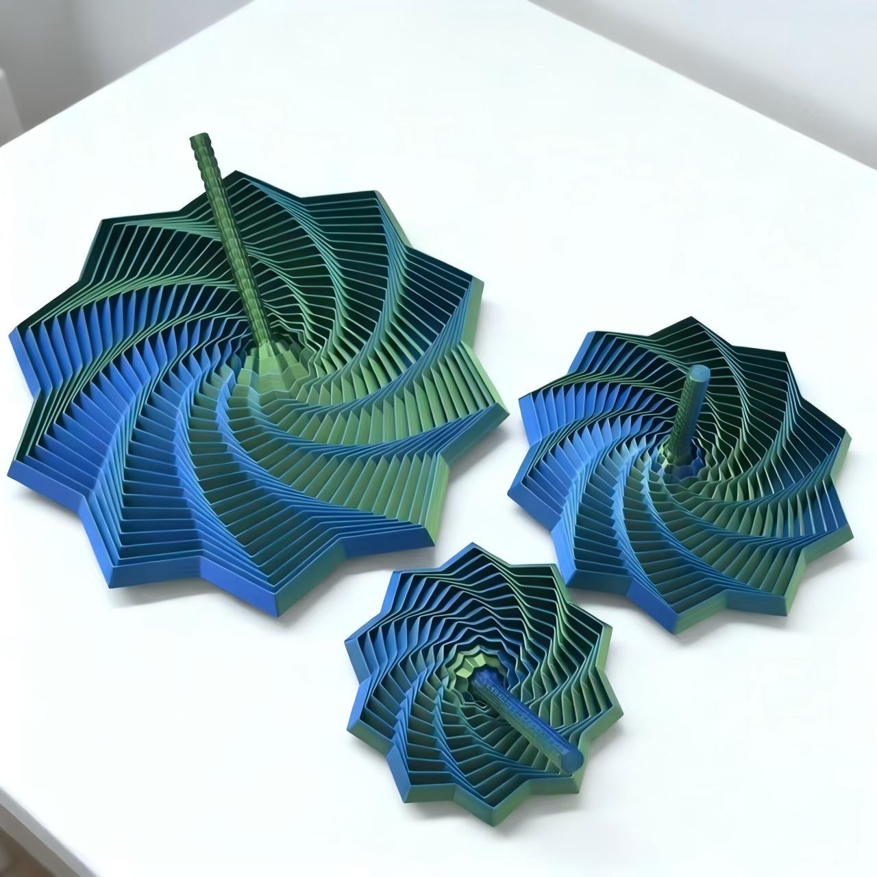 3D-Printed Spiral Fidget Toy