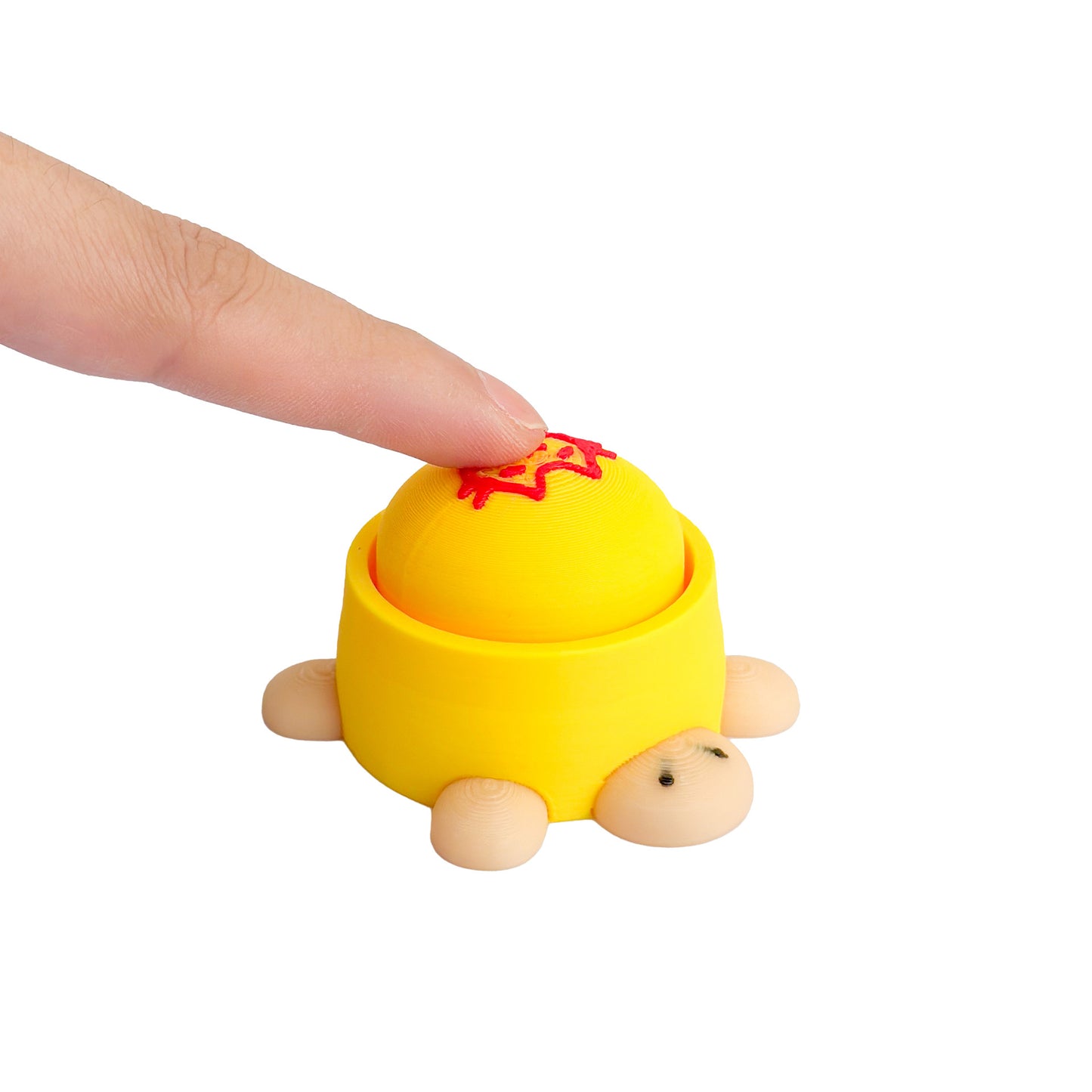 Cute 3D Printed Clicker Keychain