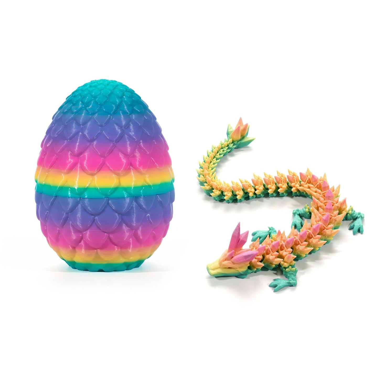 3D-Printed Dragon Egg Divine Dragon Toy Set