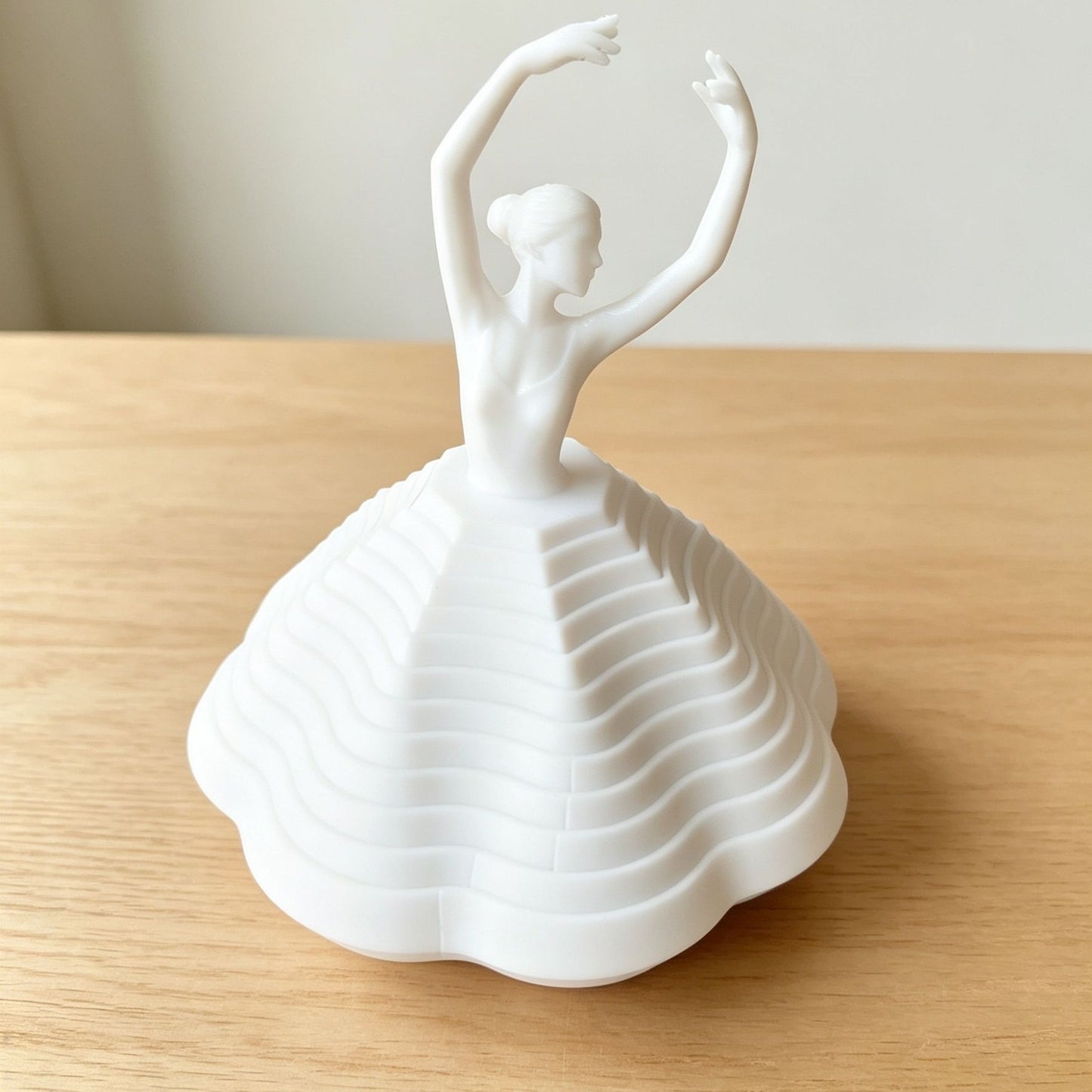 3D-printed Rotating Ballerina Fidget toy