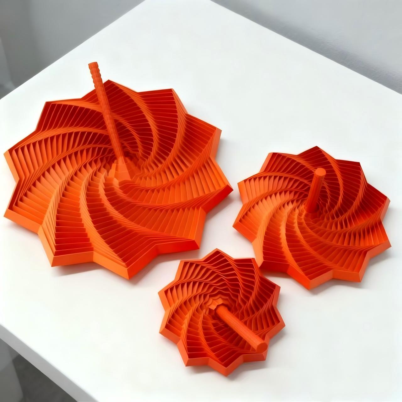3D-Printed Spiral Fidget Toy
