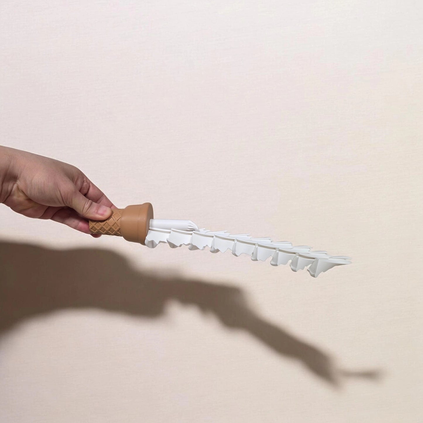 3D-Printed Ice Cream Spiral  Fidget Toy