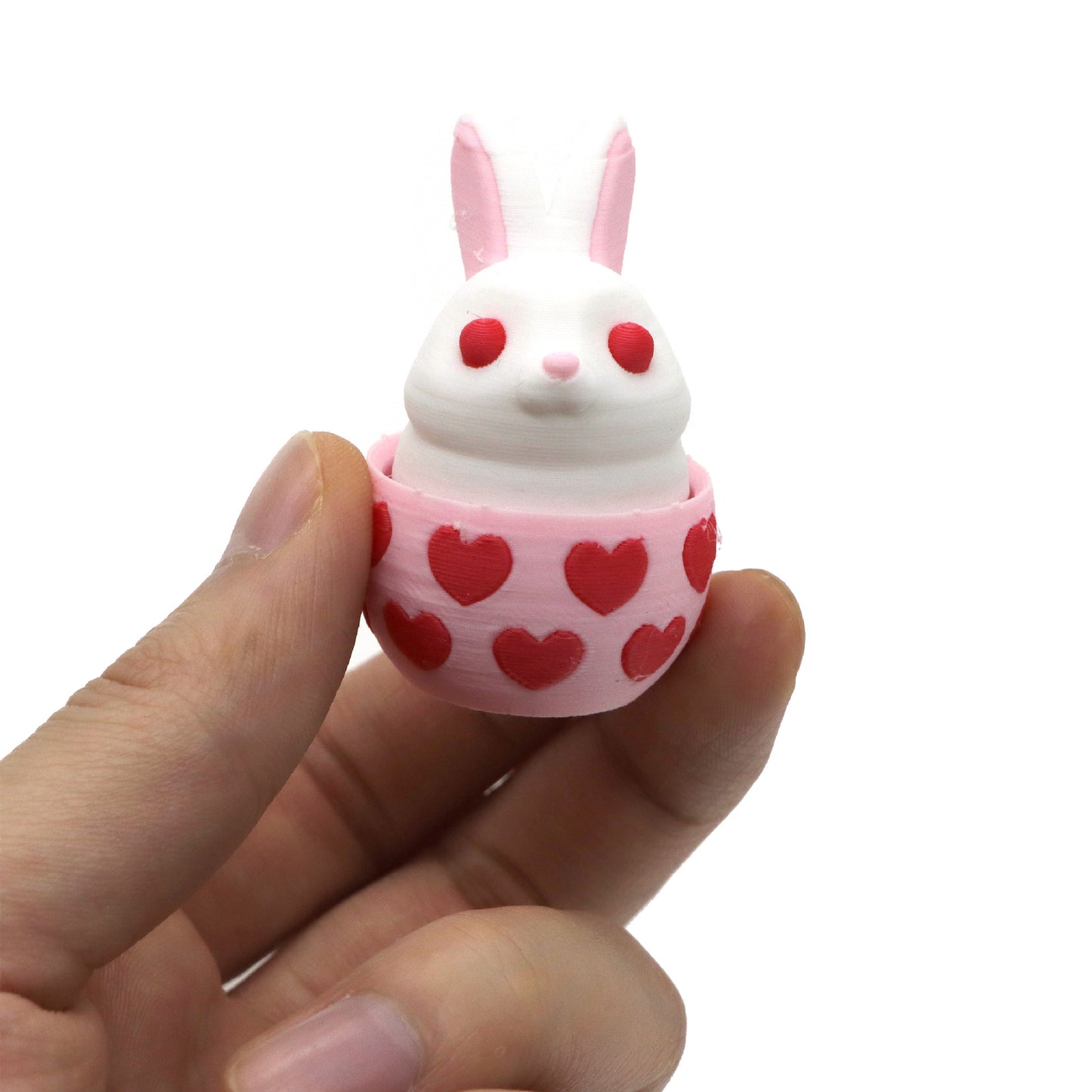 3D-Printed Easter Egg Fidget Keychain