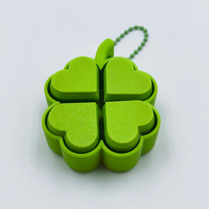 3D Printed Four-Leaf Clover Button Clicker
