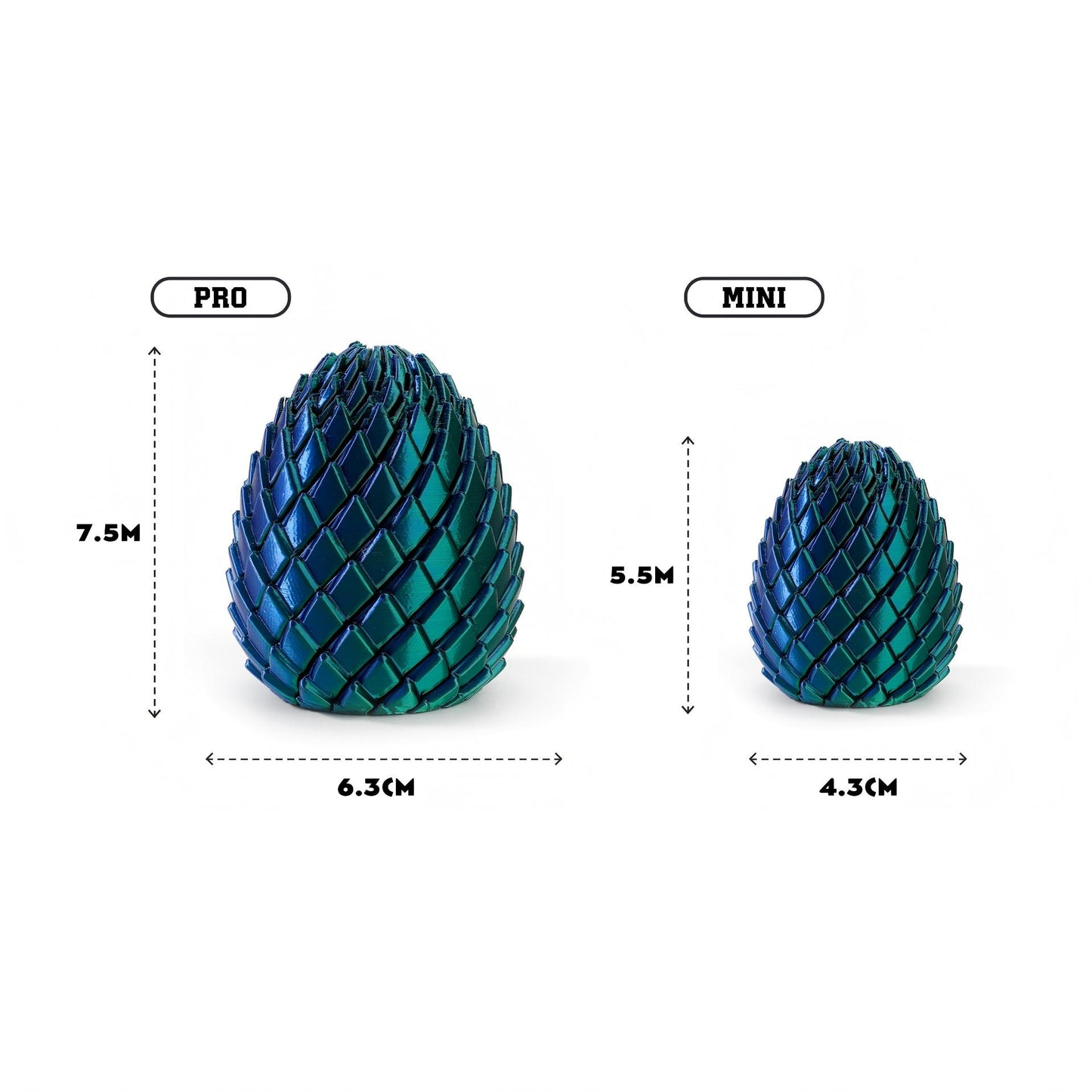 3D-Printed Dragon Egg Fidget Toy