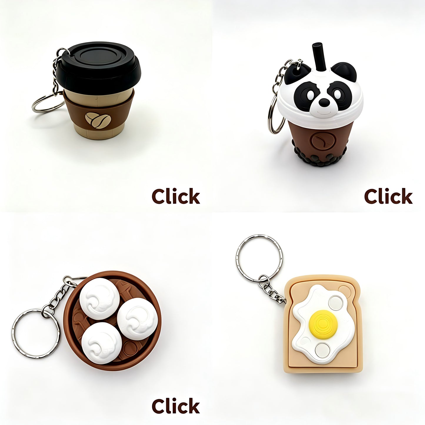 3D-Printed Food-Themed Fidget Clicker