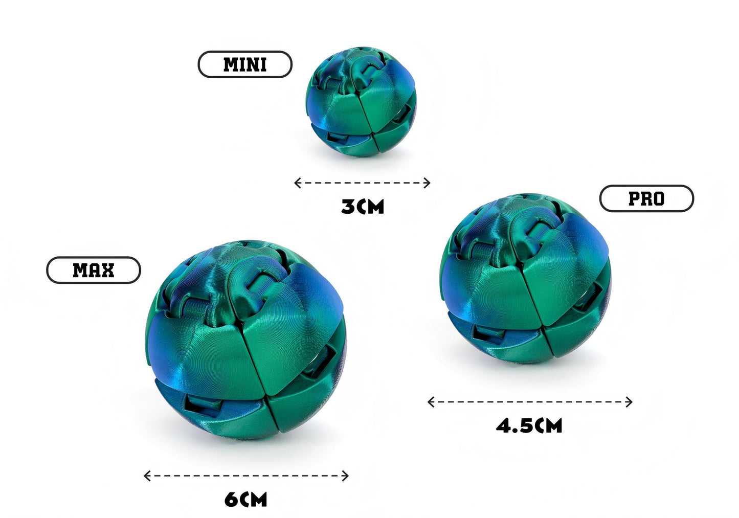 3D Printed Twist Fidget