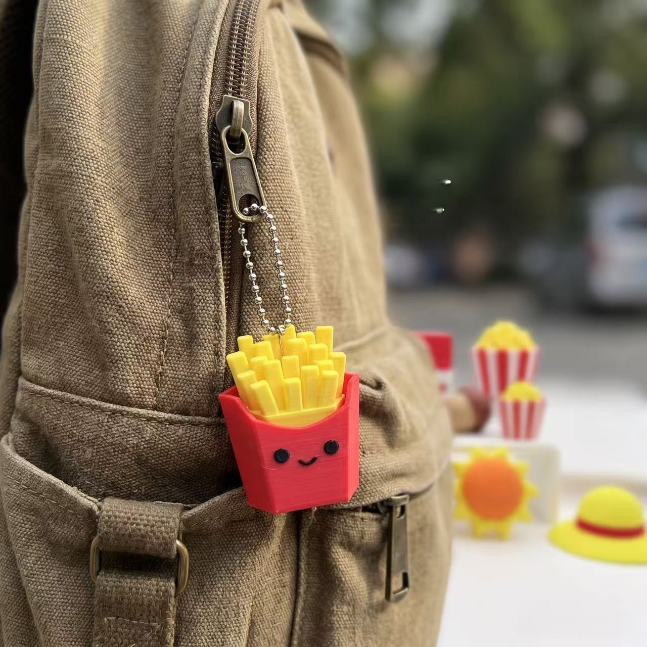 3D-Printed Tofu Popcorn Clicker