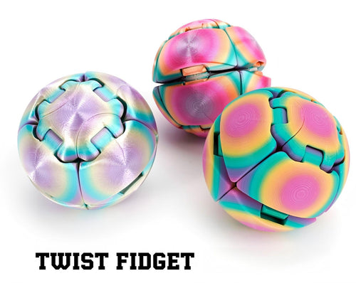 3D Printed Twist Fidget