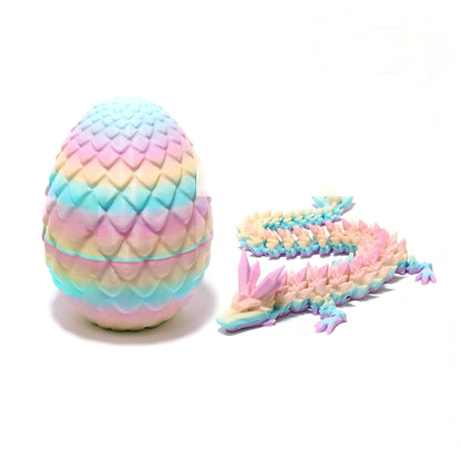 3D-Printed Dragon Egg Divine Dragon Toy Set
