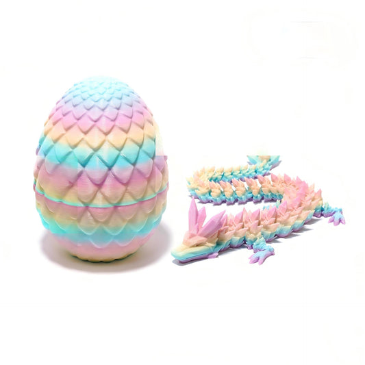 3D-Printed Dragon Egg Divine Dragon Toy Set