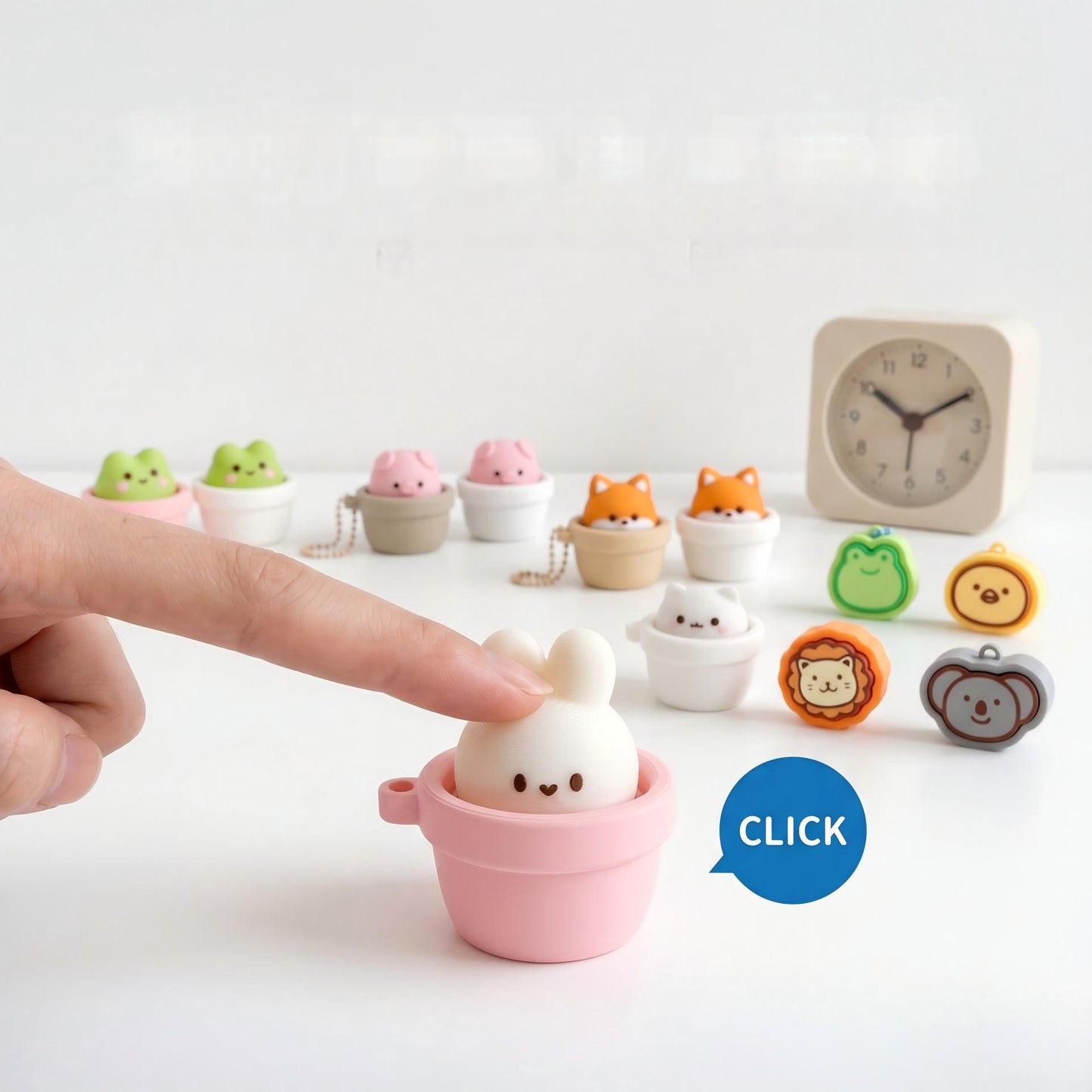 3D Printed Potted Plant Clicker