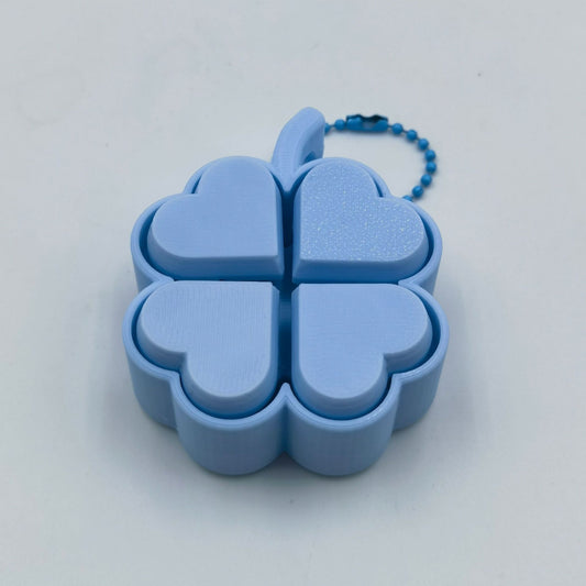 3D Printed Four-Leaf Clover Button Clicker