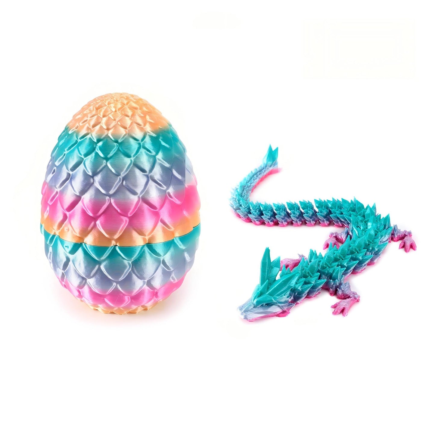 3D-Printed Dragon Egg Divine Dragon Toy Set