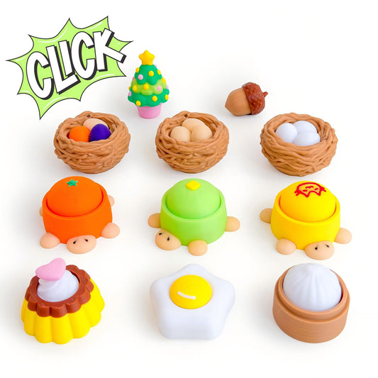 Cute 3D Printed Clicker Keychain