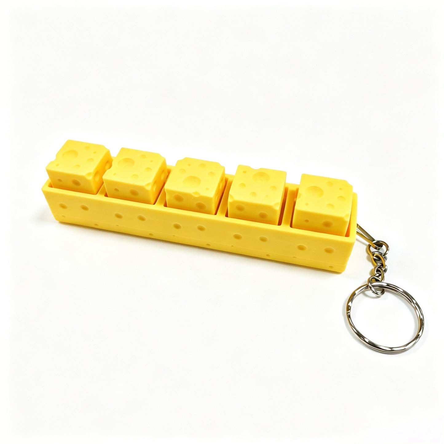 3D-Printed Fun Cheese-Themed Desk Stress-Relief Accessory
