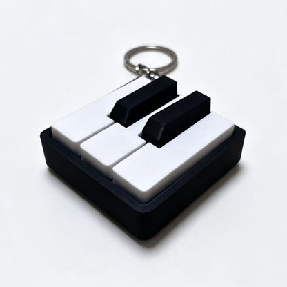 3D Printed Piano Key Keychain