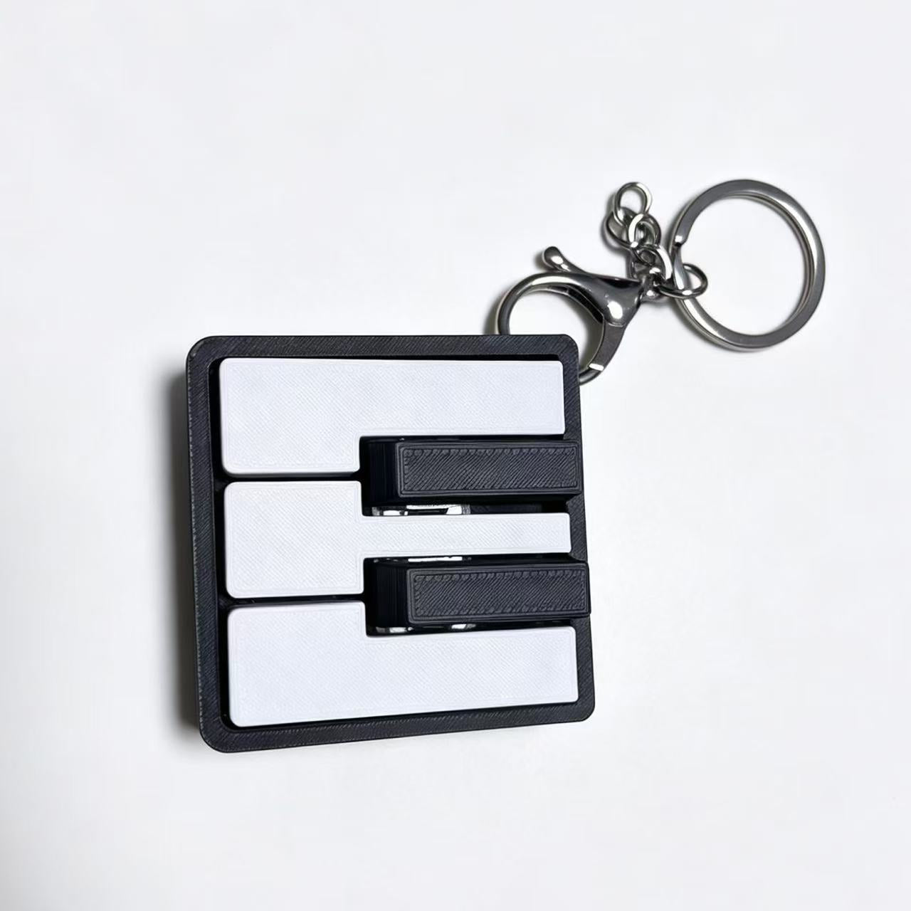 3D Printed Piano Key Keychain