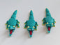 3D printed grumpy crocodile figurine