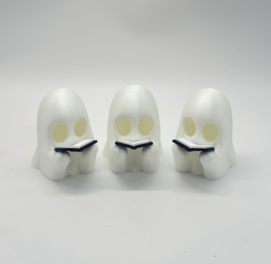 3D printed Halloween ghost figurine