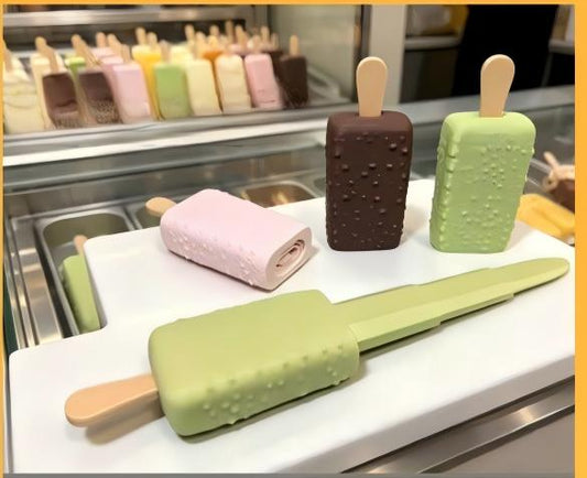 3D Printed Viral Ice Cream Telescopic Sword