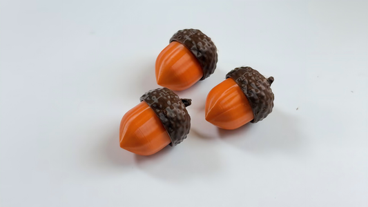 3D-printed pinecone-shaped keycap-style clicker