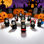3D printed cute chibi Grim Reaper figurine