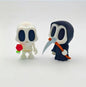 3D printed Halloween party skull decoration