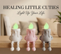 3D printed quirky Halloween glowing candle figure
