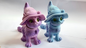 3D printed evil cat Halloween ornament