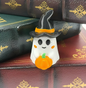 3D printed creative Halloween pumpkin-ghost decoration
