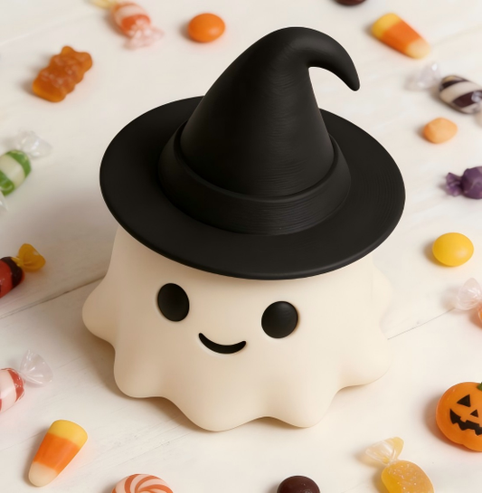 3D printed Halloween ghost figure